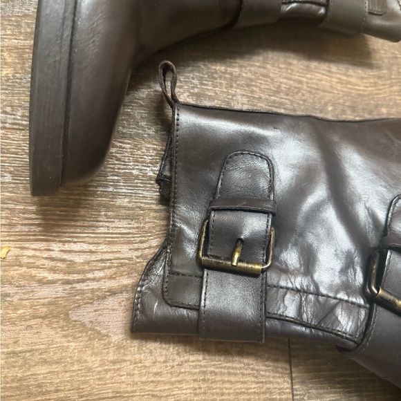 Emanuele Crasto size 7.5 (8.5) NWT (no box) chocolate Leather classic strap boot - Picture 3 of 16